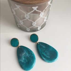 Forever21 Marble Drop Earrings
